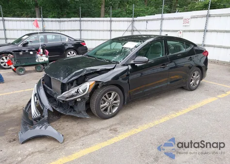 2018 Hyundai Elantra Sel из США, поврежденный, VIN 5NPD84LF3JH218925